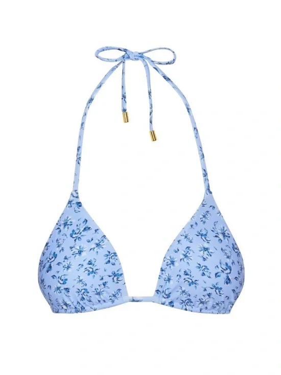 Monday Swimwear Palma Isola Floral Triangle Bikini Top