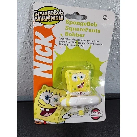 SPONGEBOB‎ SQUAREPANTS Zebco FISHING BOBBER Nickelodeon