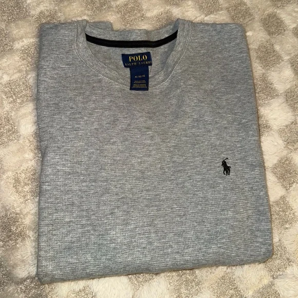 Polo by Ralph Lauren Light Gray Short Sleeve Tee