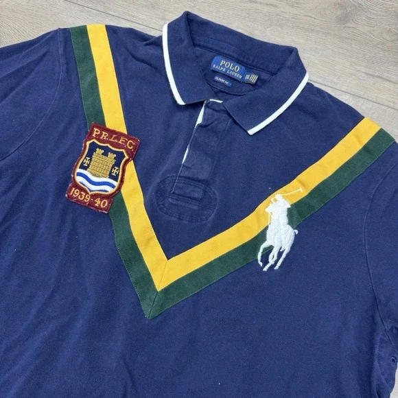Polo Ralph Lauren Big Pony Crest Polo Men Sz XXL Classic Fit Preppy