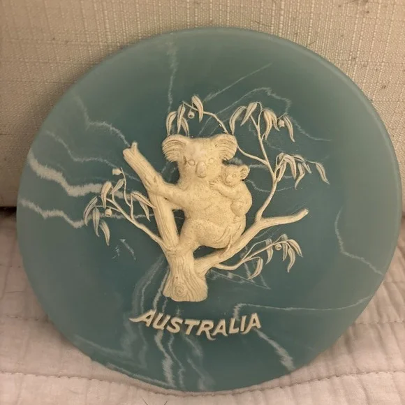 Marlene Decorative Plate with Koala Bear From Australia 8