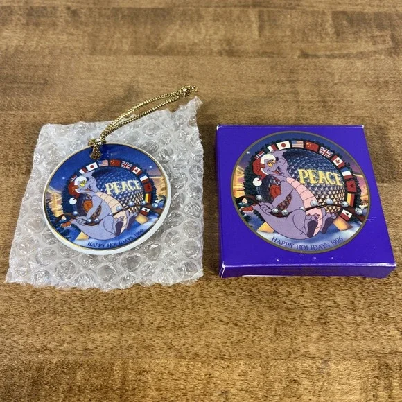 Epcot '96 Ornament Disney World Epcot Figment Christmas Collection Limited