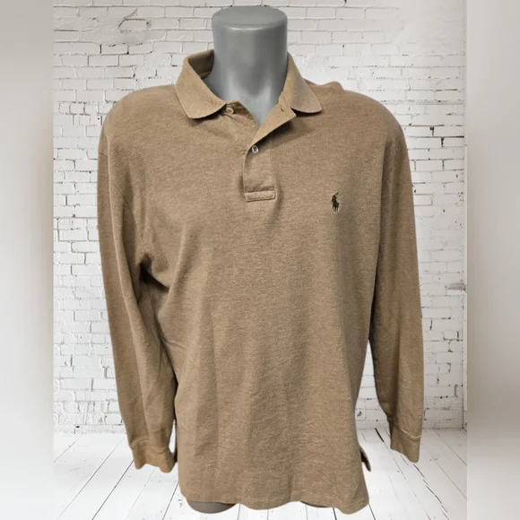 Polo by Ralph Lauren LS Shirt 100% Cotton Large