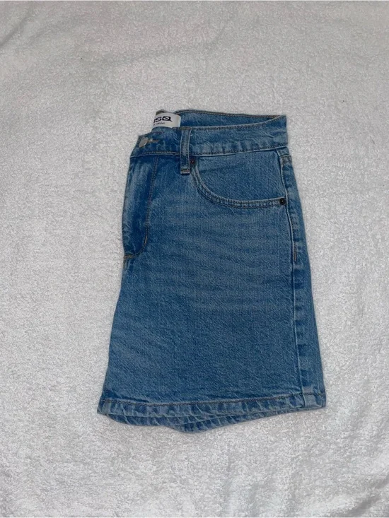 Casual Blue Denim Shorts