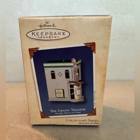 2003 Hallmark Keepsake The Grand Theater - Nostalgic H&S