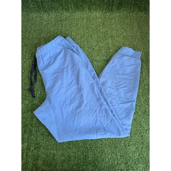 FIGS Tansen Jogger Scrub Pants Mens Medium Tall‎ MT Ceil Blue NEW