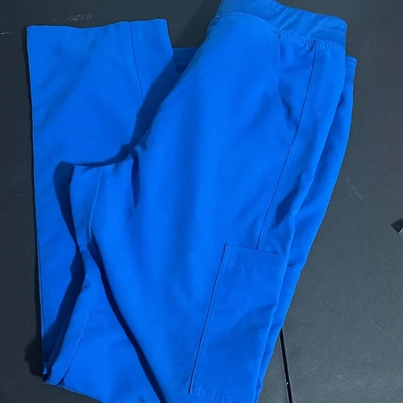 Figs men scrub pants size medium royal blue