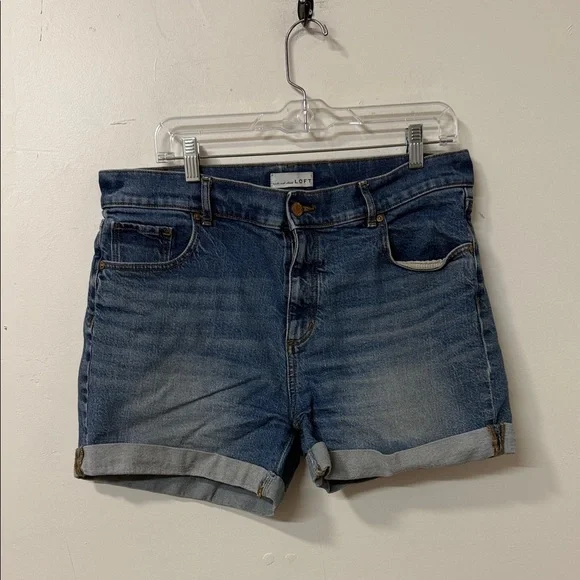 LOFT Denim Jean Shorts Blue