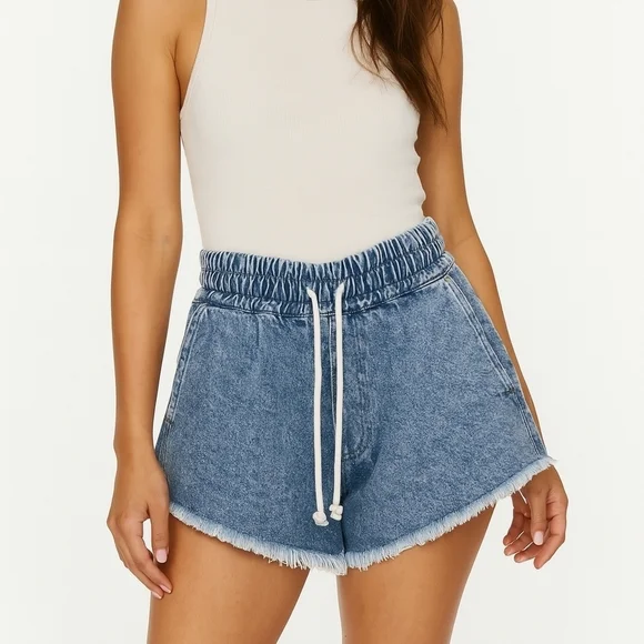 Denim Blue Women's Shorts (New)