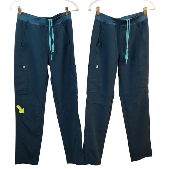 Figs Men's Technical‎ Collection Cargo Scrubs Pants XS (2 Pair For One Price)