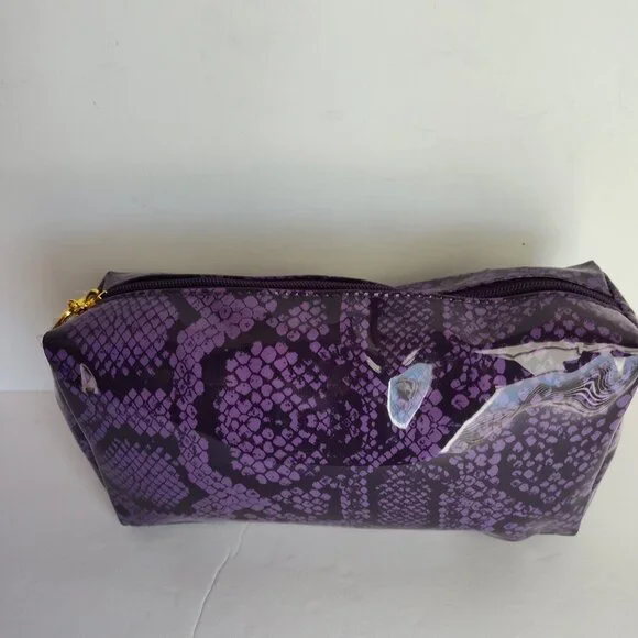 Estee Lauder Purple Cosmetic Bag
