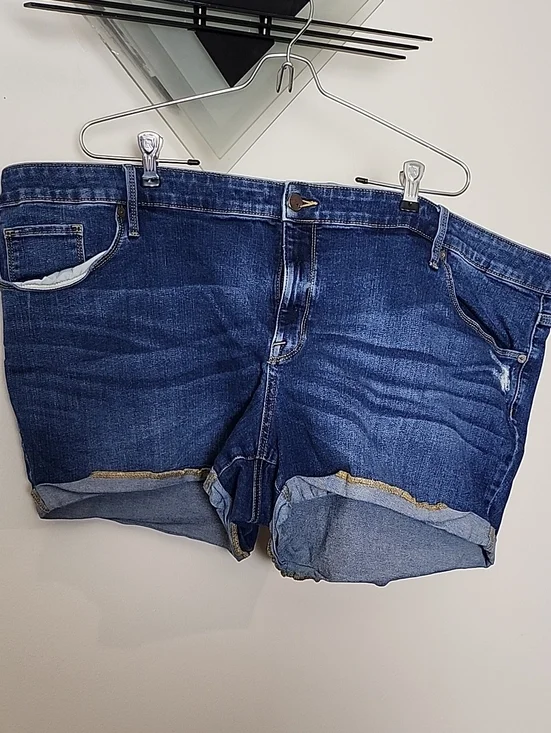 Ava & Viv Midi Denim Shorts
