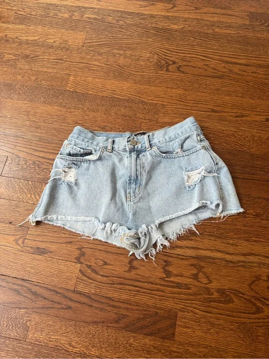 BDG Distressed Denim Shorts - Women