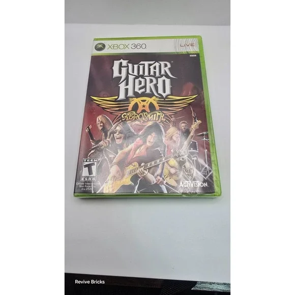 Guitar Hero: Aerosmith‎ (Microsoft Xbox 360, 2008) Brand New Factory Sealed