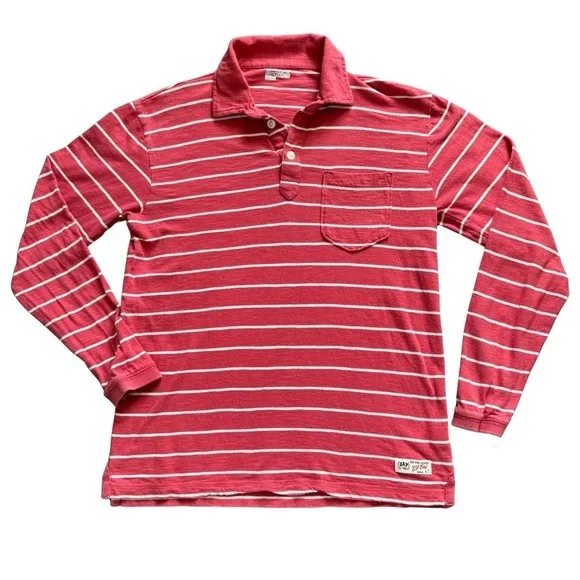 GAP Kids Red Polo Shirt with White Accents