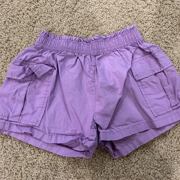 GAP Lilac Cargo Elastic-Waist Girls' Shorts