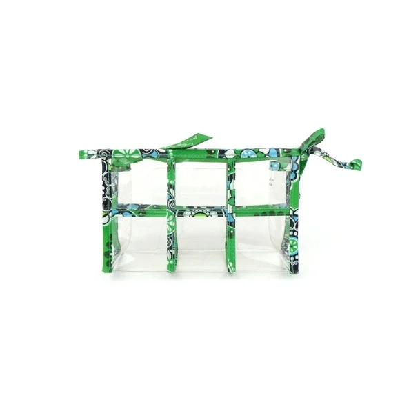 Vera‎ Bradley Cupcakes Green Vinyl Cosmetic Case