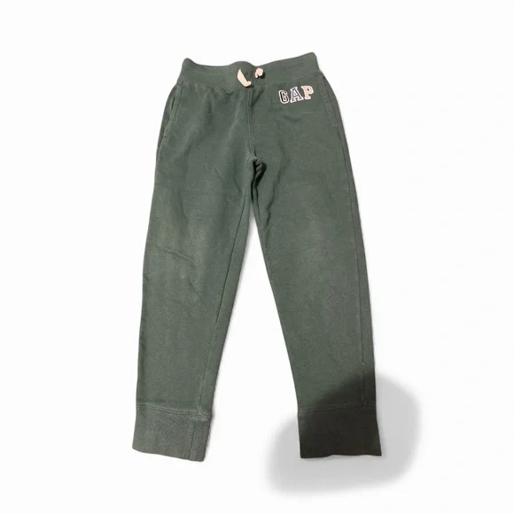GAP Kids Dark Green Joggers boys Size Medium