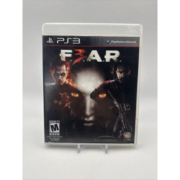 F.E.A.R. 3 (Sony PlayStation 3, PS3 2011) CIB W/unused Pass