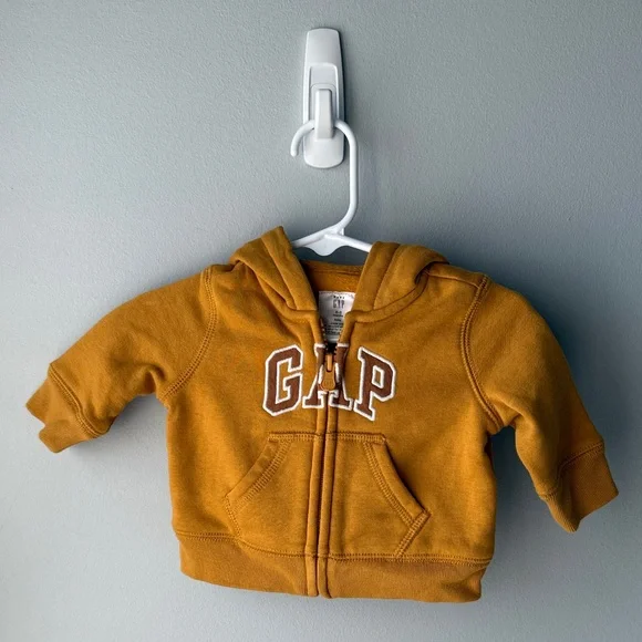 Gap Infant 0-3 Months Yellow Full Zip‎ Jacket