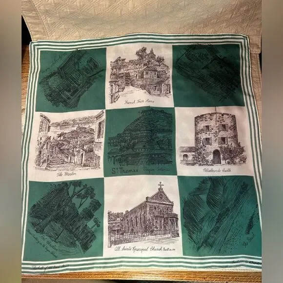 Cavanagh’s scenes of St. Thomas scarf