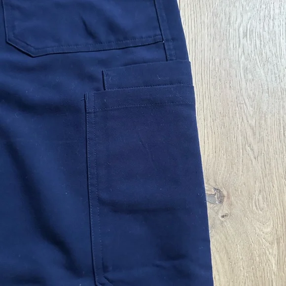 Figs Technical Collection Blue Jogger Pants with Elastic Cuffs Size Small