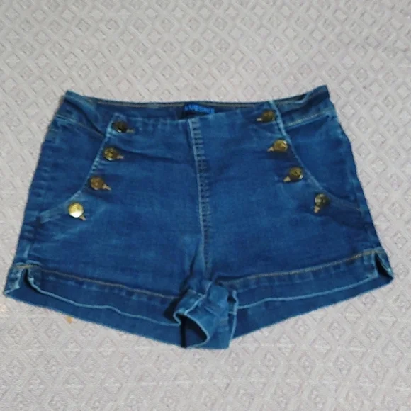 Women's Junior Denim Shorts, sz 5