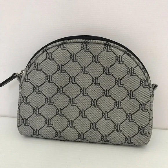 Ralph Lauren Gray Small Cosmetic Bag