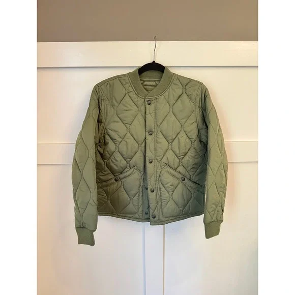 Gap kids XXL green puffer coat‎ EUC