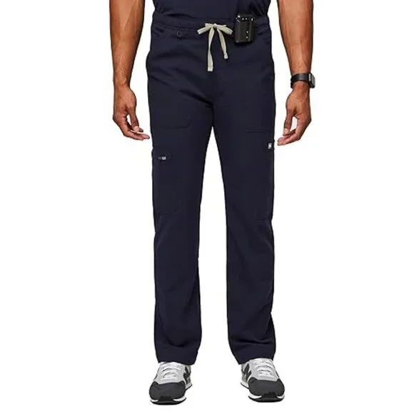 Figs Mens XXL Cairo Cargo Scrub Pants Blue Navy