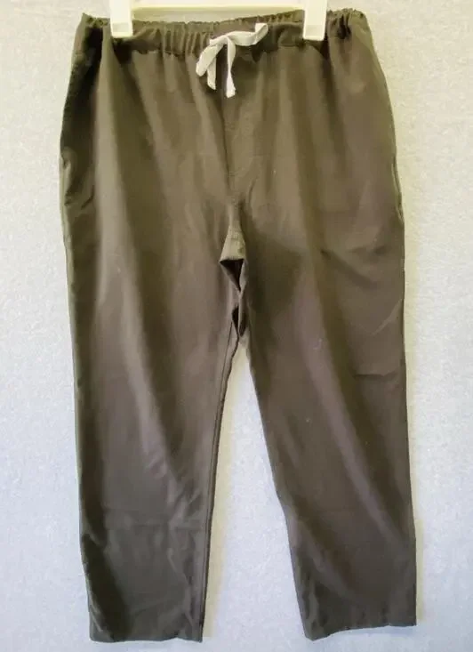 FIGS Black Pants Men’s Medium Solid Black Pisco Scrub Work Nurse Medical Doctor