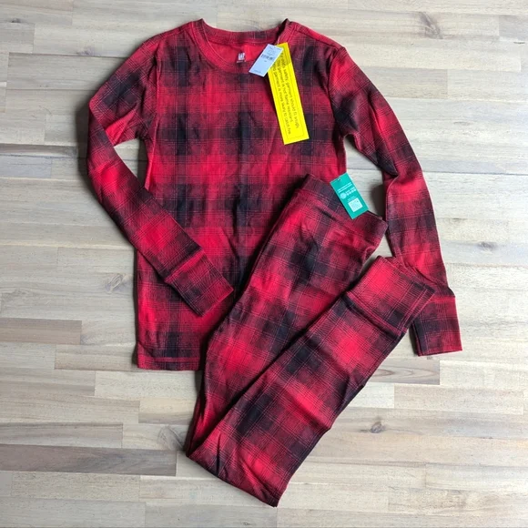 GAP Kids (unisex) Plaid Pajama Set NWT Size‎ 10