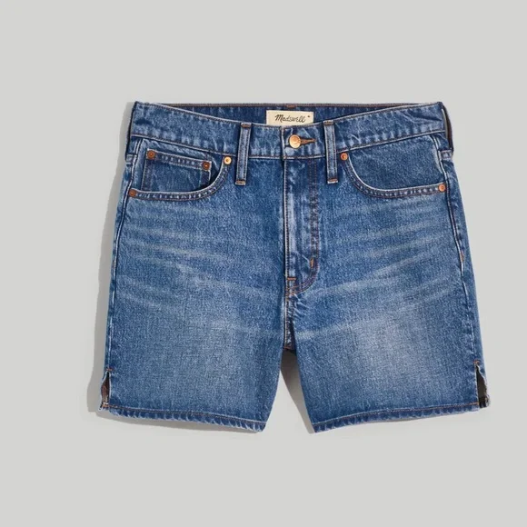 Madewell Medium Blue Denim Jean Shorts