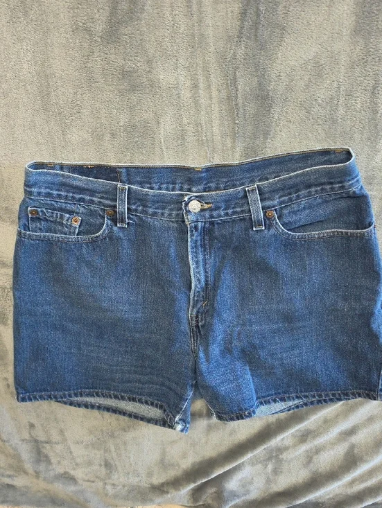 Levi's Women's Denim Shorts - Medium Blue
