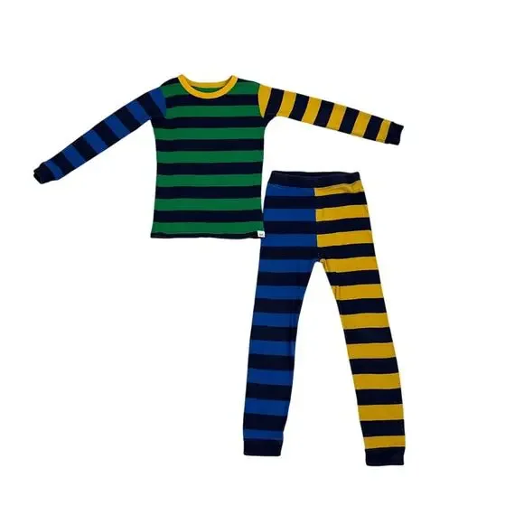 GAP Sleep Wear Snug Fit Striped Cotton Pajamas Size Youth 5
