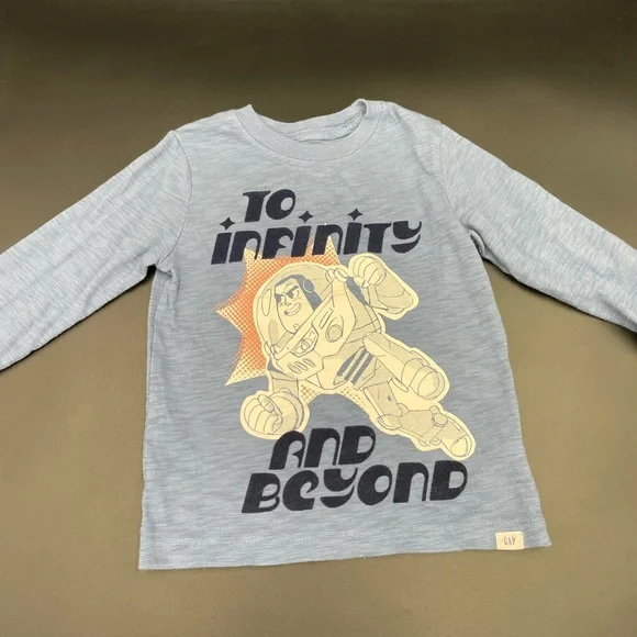 Baby Gap Boys 4T To Infinity And Beyond Long Sleeve T-shirt