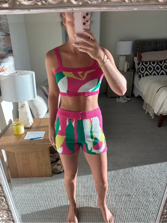 Matching summer lounge set