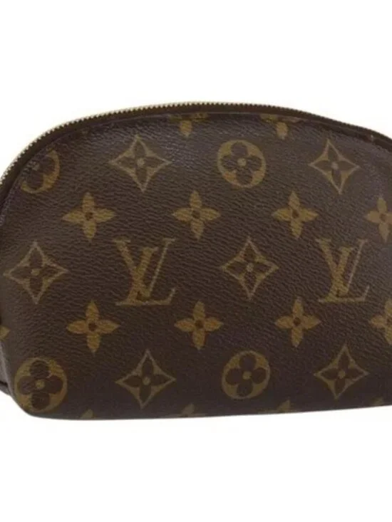 LOUIS VUITTON Monogram Pochette Cosmetic PM Pouch M43998 LV Auth am9346