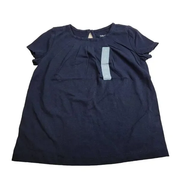 Baby Gap solid Navy top 4T