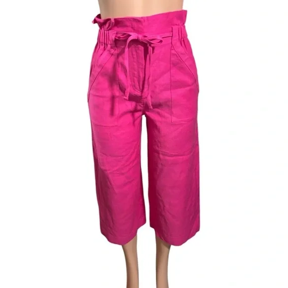 SÈZANE Women’s Pink Wide Leg Trousers