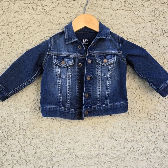 Baby Gap Dark Wash Denim Jacket