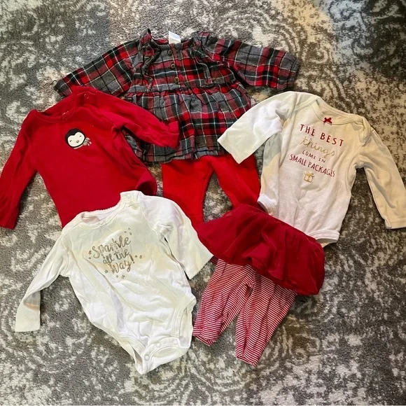 Carters 3 Month Christmas Holiday Lot