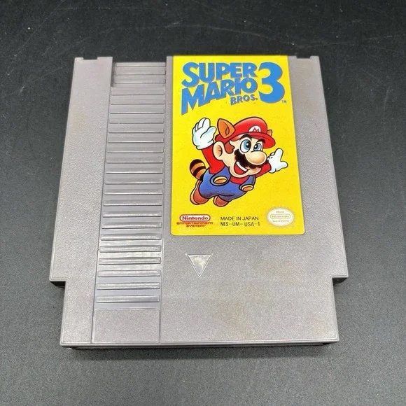 Super Mario Bros. 3 (Nintendo NES, 1990) Authentic Cartridge Only Tested