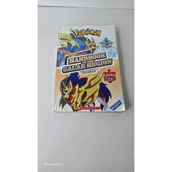 Handbook to the Galar Region; Pokémon‎ - 1338592521, paperback, Scholastic