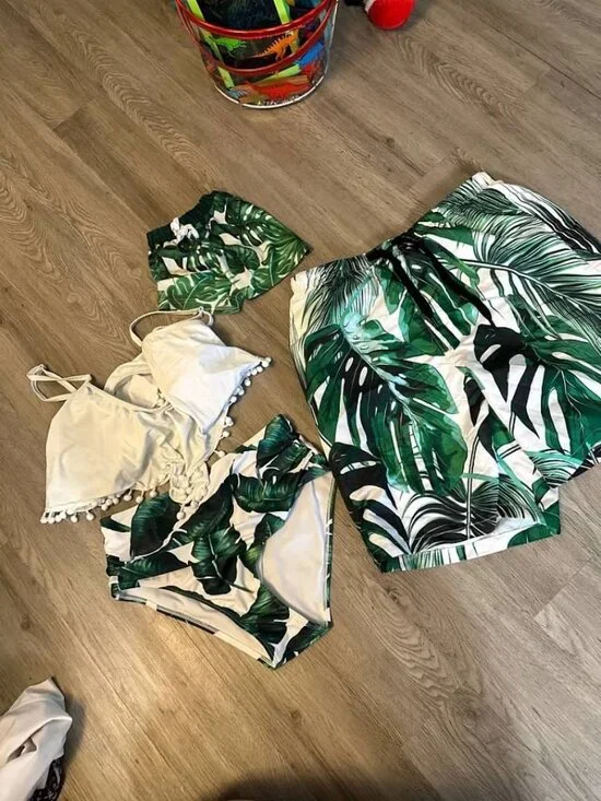 Family Matching Bathing Suites