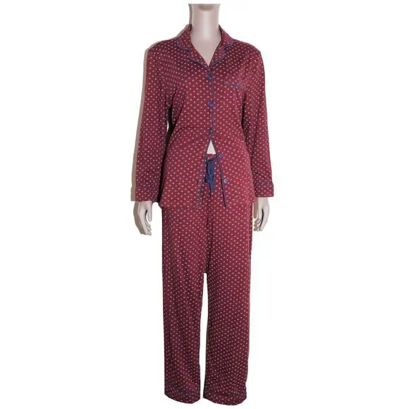 PajamaGram 2 Piece Matching Pajama Set Womens Sleepwear‎ Size S/M