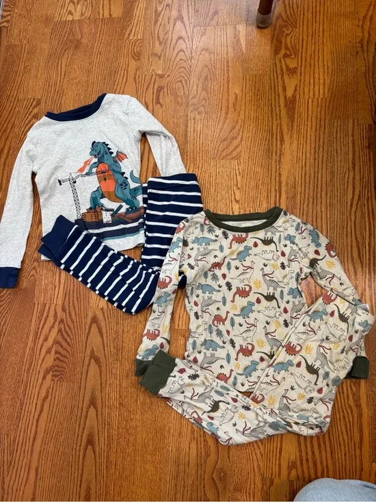 Carter's Gray and Navy Dinosaur Toddler Top