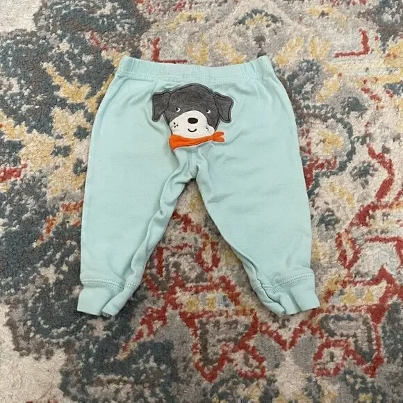 Carters Baby Infant Puppy Pants 3 months