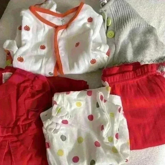 Vintage Carter’s Bundle Top, Sweater, Dress, Leggings and Onesie