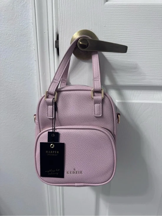 Blush Pink Crossbody Bag/Purse!